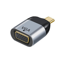 Load image into Gallery viewer, USB-C Male to VGA Female Adapter Converter