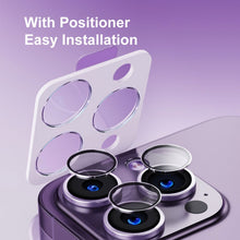 Load image into Gallery viewer, ENKAY Hat-Prince Tempered Individual Ring Camera Glass Film with Positioner, For iPhone 13 / 13 mini, For iPhone 13 Pro / 13 Pro Max, For iPhone 14 / 14 Plus, For iPhone 14 Pro / 14 Pro Max