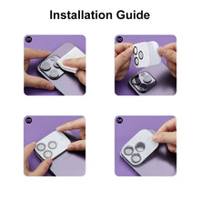 Load image into Gallery viewer, ENKAY Hat-Prince Tempered Individual Ring Camera Glass Film with Positioner, For iPhone 13 / 13 mini, For iPhone 13 Pro / 13 Pro Max, For iPhone 14 / 14 Plus, For iPhone 14 Pro / 14 Pro Max