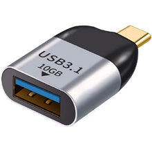 Load image into Gallery viewer, USB 3.0 Type A Female to USB 3.1 Type C Male Host OTG Data 10Gbps Adapter for Laptop &amp; Phone