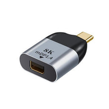 Load image into Gallery viewer, 8K 60Hz Type-C to Mini Display Port Adapter for Tablet Phone Laptop