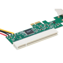 Load image into Gallery viewer, PCI-E to PCI Adapter Card Converter with 4Pin Power Supply, PCI-E to PCI