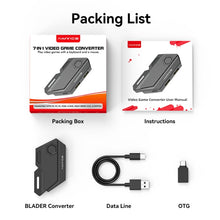 Load image into Gallery viewer, 7 in 1 Video Game Converter Keyboard Mouse Converter Shooting Game Auxiliary Tool