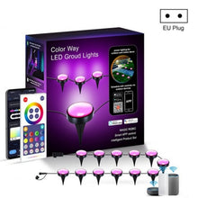 Load image into Gallery viewer, CP01 Outdoor WIFI Smart APP Control Garden Lamp Music Sync Outdoor Ground Lights, US Plug, EU Plug