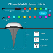 Load image into Gallery viewer, CP01 Outdoor WIFI Smart APP Control Garden Lamp Music Sync Outdoor Ground Lights, US Plug, EU Plug