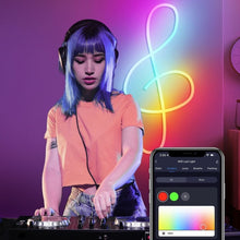 Load image into Gallery viewer, NH021 Waterproof 3m TUYA WIFI Music Sync RGB Neon Rope Light, NH021