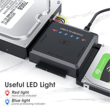 Load image into Gallery viewer, USB3.0 to SATA or IDE Hard Drive Adapter Converter With Clone Function