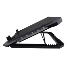 Load image into Gallery viewer, S900 Dual USB Ports Adjustable Height RGB Laptop Cooling Pad Stand, S900