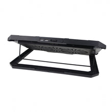 Load image into Gallery viewer, S900 Dual USB Ports Adjustable Height RGB Laptop Cooling Pad Stand, S900