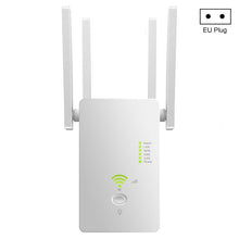 Load image into Gallery viewer, U6 5Ghz Wireless WiFi Repeater 1200Mbps Router Wifi Booster 2.4G Long Range Extender, US Plug, EU Plug