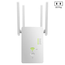 Load image into Gallery viewer, U6 5Ghz Wireless WiFi Repeater 1200Mbps Router Wifi Booster 2.4G Long Range Extender, US Plug, EU Plug