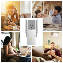 Load image into Gallery viewer, U6 5Ghz Wireless WiFi Repeater 1200Mbps Router Wifi Booster 2.4G Long Range Extender, US Plug, EU Plug