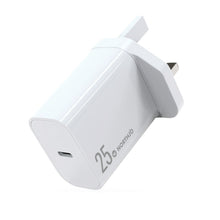Load image into Gallery viewer, NORTHJO NOPD2501 PD 25W USB-C / Type-C Single Port Fast Charger, US Plug, EU Plug, UK Plug, AU Plug
