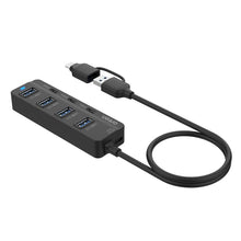 Load image into Gallery viewer, Onten UCA5306 7 in 2 USB3.0 + Type-C 7-Ports HUB Docking Station Support OTG Function, UCA5306
