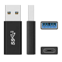 Load image into Gallery viewer, 10Gbps USB3.1 Type-C Female to USB3.0 Male Adapter Convertor with Chip