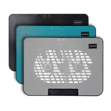 Load image into Gallery viewer, N99 USB Dual Fan Hollow Carved Design Heat Dissipation Laptop Cooling Pad, N99