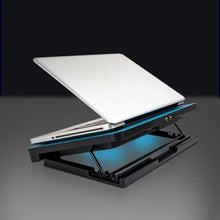 Load image into Gallery viewer, N99 USB Dual Fan Hollow Carved Design Heat Dissipation Laptop Cooling Pad, N99