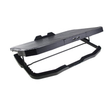 Load image into Gallery viewer, S18 Aluminum Four Fans Gaming Laptop Cooling Pad Foldable Holder with Wind Speed Display, S18