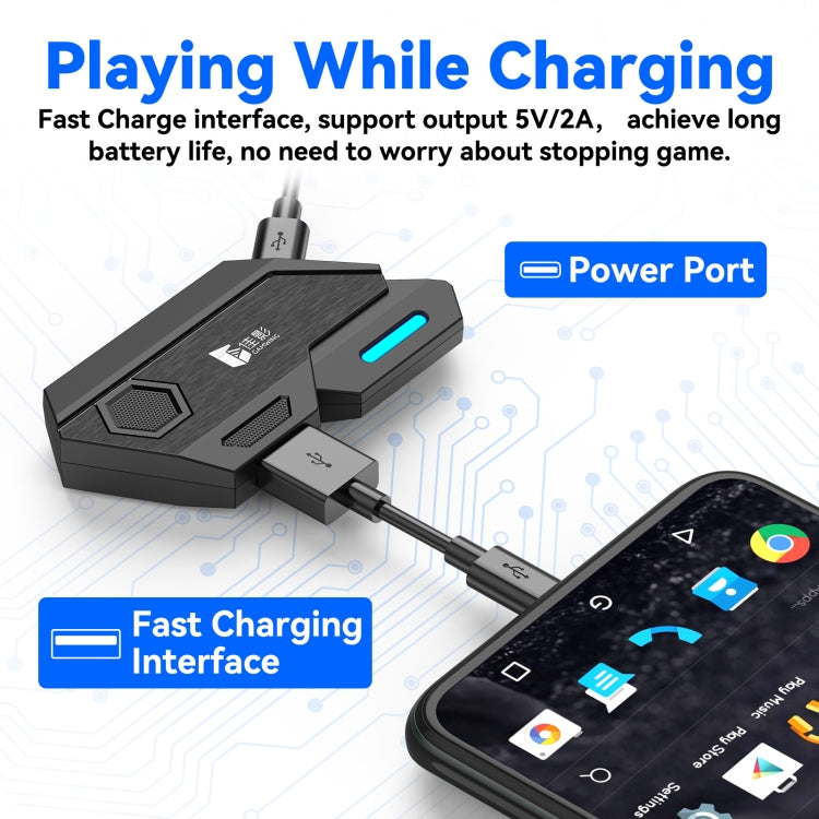 Gamwing Mix SE Bluetooth 5.0 Elite Mobile Controller Keyboard Mouse Converter, Mix SE