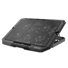 Load image into Gallery viewer, X5 Game Work Mute 5-Fan 7-Gear Adjustable Height Laptop Cooling Stand, X5