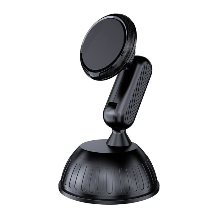208-C Black 360 Degree Rotation Dashboard Windshield Magnetic Mobile Phone Car Holder, 208-C