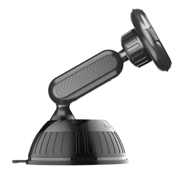 208-C Black 360 Degree Rotation Dashboard Windshield Magnetic Mobile Phone Car Holder, 208-C