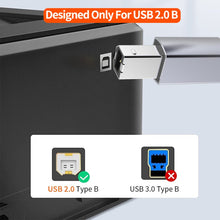 Load image into Gallery viewer, JUNSUNMAY USB Type-C Female to Male USB 2.0 Type-B Adapter Converter Connector for Printers Scanner Electric Piano, 1pc, 2pcs