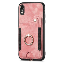 Load image into Gallery viewer, Retro Skin-feel Ring Multi-card Wallet Phone Case, For iPhone XR, For iPhone XS Max, For iPhone SE 2022 / SE 2020, For iPhone 7 Plus / 8 Plus