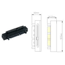 Load image into Gallery viewer, JUNSUNMAY SAS 22 Pin to 7 Pin + 15 Pin SATA Hard Disk Drive Raid Adapter