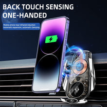 Load image into Gallery viewer, Q7 Magnetic Wireless Fast Charging Car Mobile Phone Charger Bracket, Q7 (Black), Q7 (Silver)