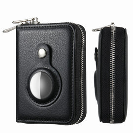 For AirTag 2nd Gen / AirTag 1st Gen Zipper Wallet Protective Cover