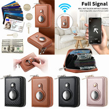 Load image into Gallery viewer, For AirTag 2nd Gen / AirTag 1st Gen Zipper Wallet Protective Cover