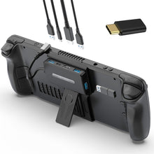 Load image into Gallery viewer, V266 For Steam Deck 5 in 1 Bracket Docking Station Charging Base Support 4K/60Hz USB3.0, V266 5 in 1