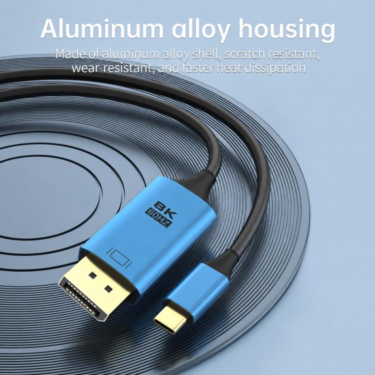 V175B Suitable for TV Projector Display Type-C to DP 8K Same Screen Line