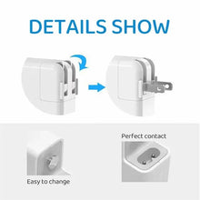 Load image into Gallery viewer, 35W PD3.0 USB-C / Type-C Dual Port Charger for iPhone / iPad Series, US Plug, EU Plug