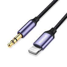 Load image into Gallery viewer, NORTHJO LTM03 8 Pin to 3.5mm Audio AUX Jack Cable, 0.5m, 1m, 1.5m