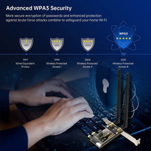 Load image into Gallery viewer, EDUP EP-9658 PCI-E WiFi 6 Card AX1800M Bluetooth 5.2 Adapter for Desktop PC, 2.4GHz/5.8GHz Dual Band Wireless PCI-E Internal Network Card