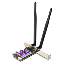 Load image into Gallery viewer, EDUP EP-9658 PCI-E WiFi 6 Card AX1800M Bluetooth 5.2 Adapter for Desktop PC, 2.4GHz/5.8GHz Dual Band Wireless PCI-E Internal Network Card