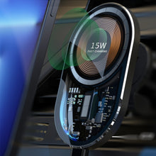 Load image into Gallery viewer, T10 15W Transparent Car Magnetic Wireless Charger, T10