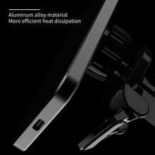 Load image into Gallery viewer, T11 Car Air Vent Mount Magnetic Wireless Charger, T11
