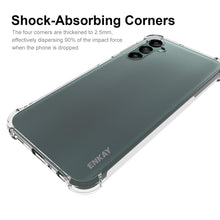 Load image into Gallery viewer, ENKAY Hat-Prince Transparent TPU Shockproof Phone Case with Glass Film, For Samsung Galaxy A24 4G, For Samsung Galaxy M14 5G, For Samsung Galaxy M54 5G, For Samsung Galaxy A34