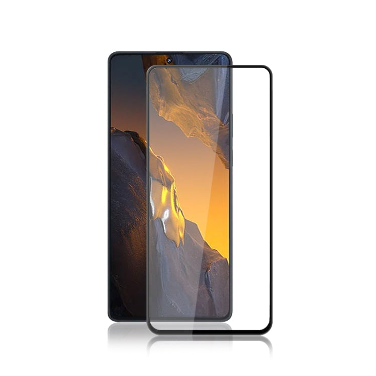 For Xiaomi POCO F5 mocolo 0.33mm 9H 2.5D Full Glue Tempered Glass Film, For Xiaomi POCO F5