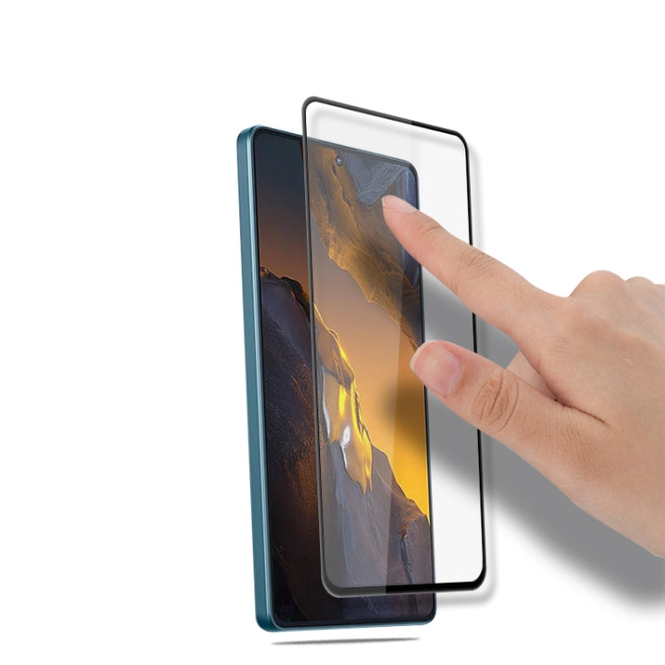 For Xiaomi POCO F5 mocolo 0.33mm 9H 2.5D Full Glue Tempered Glass Film, For Xiaomi POCO F5