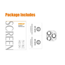 Load image into Gallery viewer, For iPhone 12 Pro Max ENKAY Hat-Prince Blink Diamond Camera Lens Aluminium Alloy Tempered Glass Film, For iPhone 12 Pro Max