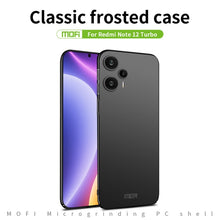 Load image into Gallery viewer, MOFI Micro-Frosted PC Ultra-thin Hard Phone Case, For Xiaomi Redmi Note 12 Turbo 5G, For Xiaomi Redmi Note 12S, For Xiaomi Redmi Note 12 Pro 5G Global, For Xiaomi Redmi Note 12 5G Global