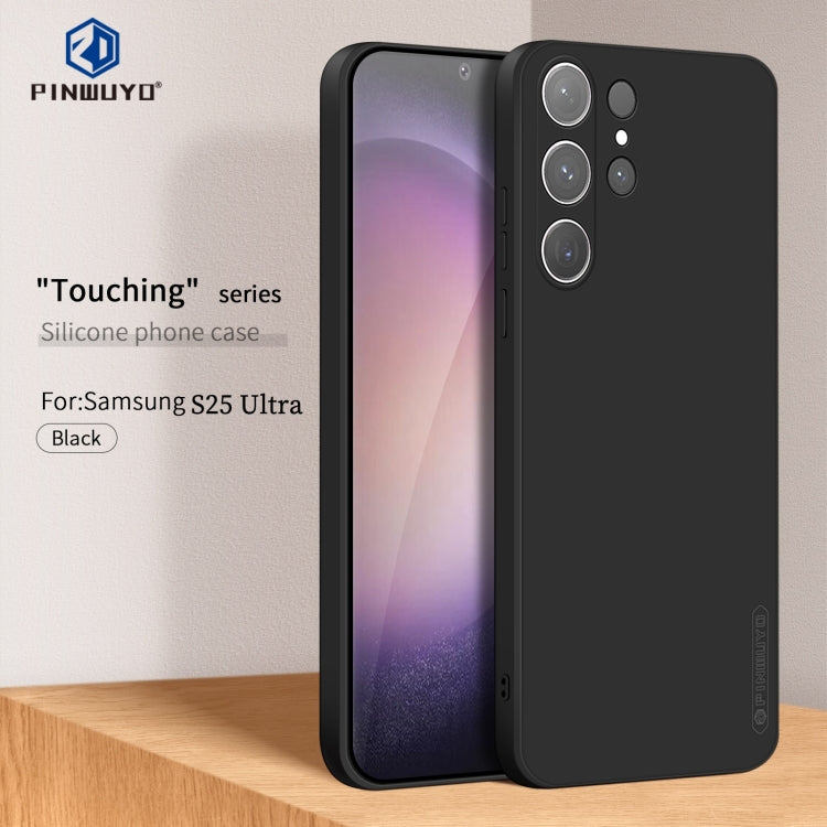 PINWUYO Sense Series Liquid Silicone TPU Phone Case, For Galaxy S25 Ultra 5G, For Galaxy A16 5G, For Galaxy A06 4G, For Galaxy S24 FE 5G, For Galaxy F15 / M15, For Galaxy A55 5G, For Galaxy A35 5G, For Galaxy S24 Ultra 5G, For Galaxy S24+ 5G           ...