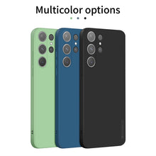 Load image into Gallery viewer, PINWUYO Sense Series Liquid Silicone TPU Phone Case, For Galaxy S25 Ultra 5G, For Galaxy A16 5G, For Galaxy A06 4G, For Galaxy S24 FE 5G, For Galaxy F15 / M15, For Galaxy A55 5G, For Galaxy A35 5G, For Galaxy S24 Ultra 5G, For Galaxy S24+ 5G           ...