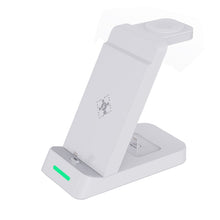 Load image into Gallery viewer, B20 18W 3 in 1 Wireless Charger Stand Charger Dock for iPhone Apple Watch Series, B20 for Apple