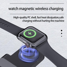 Load image into Gallery viewer, B20A 15W Qi Wireless Charger Charging Stand Compatible for iPhone iWatch Airpods, B20A for Apple