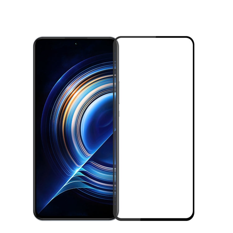 MOFI 9H 2.5D Full Screen Tempered Glass Film, For Xiaomi Redmi 12 5G, For Xiaomi Poco F5, For Xiaomi Redmi Note 12T Pro, For Xiaomi Poco F5 Pro, For Xiaomi Redmi Note 12R Pro
